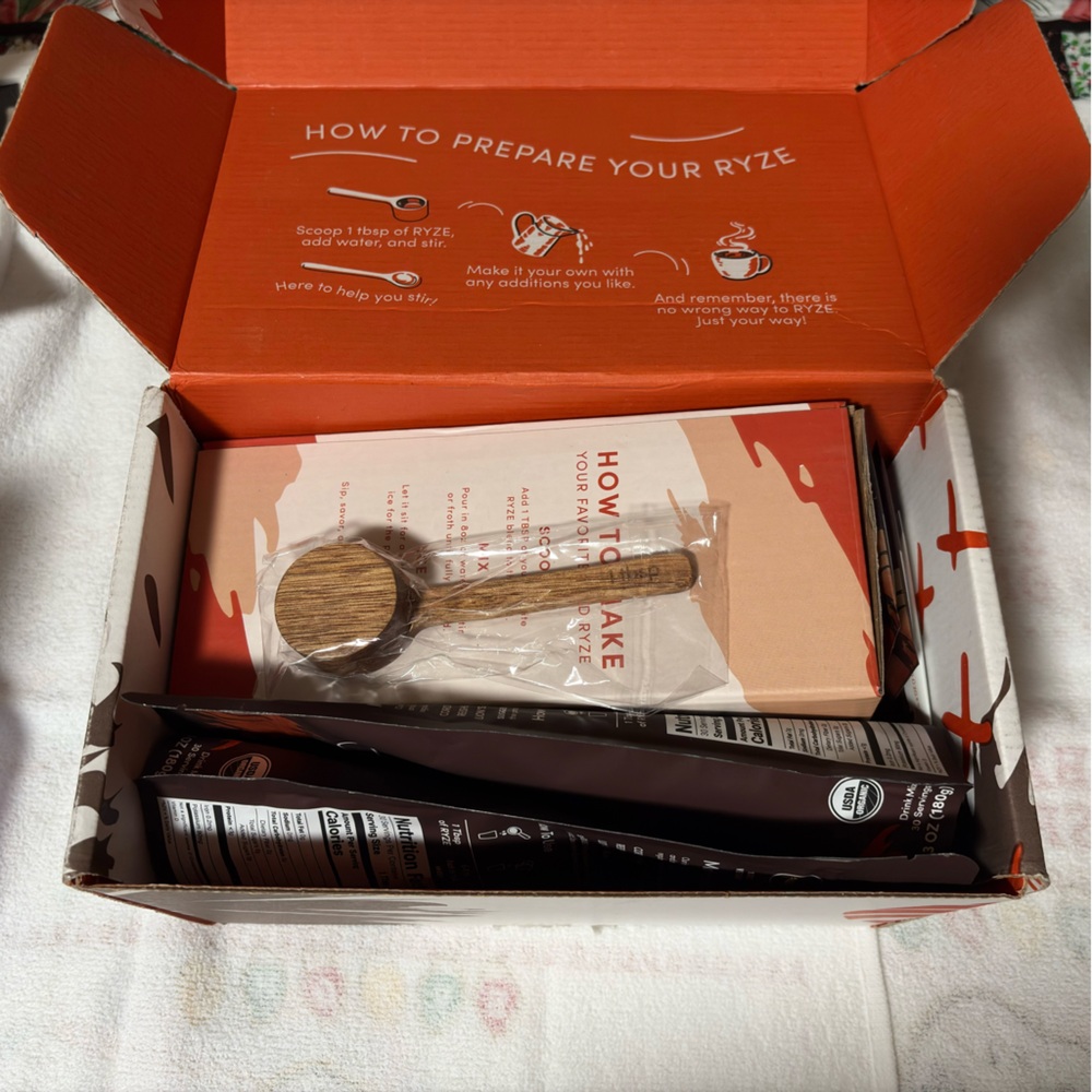 Ryze Mushroom Coffee, Creamer, & Tumbler Set